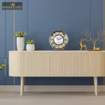 Aluminium Nautical Mart Jaal Table Clock Metal 1 1 5 eMetalCrafts