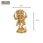 Brass Panchamukhi Ganesha Idol 6 106 eMetalCrafts
