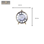 Aluminium Analog Table Clock 5 5 1 eMetalCrafts
