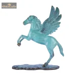 Adorable Brass Pegasus Statue 3 5 eMetalCrafts