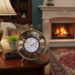 analog table clock