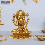 Goddess Brass Lakshmi Statue 1 Brass lakshmi Statue