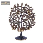 Brass Tree of Life Diya Tree Diya Deepak Tealight Holder Height 2 012 3 eMetalCrafts