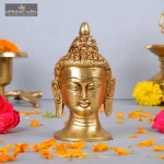 Brass Metal Lord Buddha Idol 1 031 eMetalCrafts