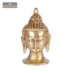 Brass Metal Lord Buddha Idol 2 032 eMetalCrafts