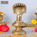 Brass Shivling Idol Finish For Home Temple Pooja Room 1 041 2 eMetalCrafts