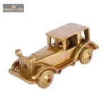 Brass Metal Vintage Car Statue with Glossy Finish 3 043 eMetalCrafts