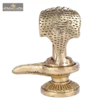 Brass Shivling Idol Finish For Home Temple Pooja Room 4 044 1 eMetalCrafts