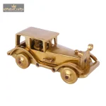 Brass Metal Vintage Car Statue with Glossy Finish 4 044 eMetalCrafts