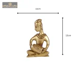 Brass Music Set Musician Figurine and Statue 6 056 eMetalCrafts