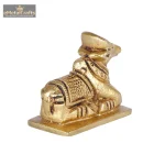 Brass Nandi Idol Shiv Parvati Vahan 2 062 eMetalCrafts