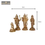Brass Ram Darbar Statue 5 085 1 eMetalCrafts