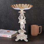 Aluminium Silver Colour  Angel Bowl