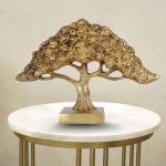 Artment Feng Shui Golden Bonsai Plant