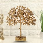 Mohan Jodero Brass Tree of Life with Birds for Table 