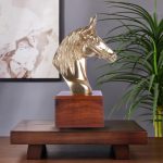 Aluminium Pindwarbros Home Decorative Horse Face