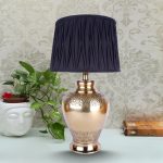 Aluminium Golden Colour Lamp