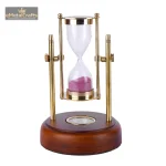 Brass Sandtimer For Table Decor 2 112 3 eMetalCrafts