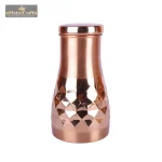 Copper Water Bottle 500ml | Copper Water Bottle for Drinking 2 112 5 eMetalCrafts