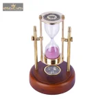 Brass Sandtimer For Table Decor 3 113 2 eMetalCrafts