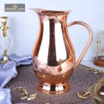 Copper Hammered Jug 1 121 5 eMetalCrafts