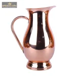Copper Hammered Jug 2 122 3 eMetalCrafts