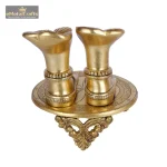 Brass Goddess Lakshmi Feet, For Worship 5 195 eMetalCrafts