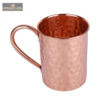 Pure Copper Moscow Mule Mug 2 2 1 eMetalCrafts