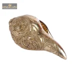 Brass Conch Vishnu Lakshmi Shell Shankh 2 2 24 eMetalCrafts
