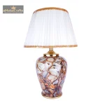 Aluminium Multicoloured Metal Cylindrical Shaped Table Lamp 2 2 46 eMetalCrafts