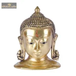 Best Golden Colour Pure Brass Buddha Head 2 2 70 eMetalCrafts