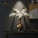 Aluminium Art Wares Surabhi Flower Vase 1 2 Copy eMetalCrafts