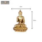 Exotic India Lord Buddha - Brass 6 26 cm 22 1 eMetalCrafts