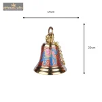 Lampha Lamps Brass Metal Hanging Bell 3 26 cm 77 eMetalCrafts