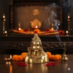 Pure Brass Shivji Face