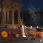 Lampha Lamps Brass Metal Hanging Bell
