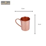 Pure Copper Moscow Mule Mug 3 3 1 eMetalCrafts