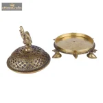 Brass Dhoopdani Incense Holder - Home Deco 3 3 28 eMetalCrafts