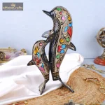 Brass Decorative Twin Dolphins