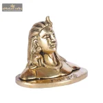 Brass Adiyogi Statue for Pooja 3 3 44 eMetalCrafts