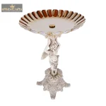 Aluminium Silver Colour Angel Bowl 3 3 57 eMetalCrafts