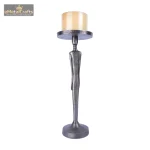 Aluminium Candle Stand 3 3 6 eMetalCrafts