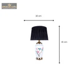 Aluminium Suna Largest Porcelain Lamp 3 3 60 eMetalCrafts