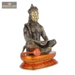 Brass Lord Sitting Hanuman Statue 3 313 1 eMetalCrafts