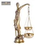 Brass Large Blindfolded Justice Sculptures 3 333 eMetalCrafts