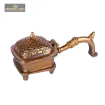 Brass Lobandan Charcoal Incense Burner 2 372 eMetalCrafts