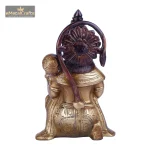 Brass Lord Hanuman Statue 5 395 eMetalCrafts