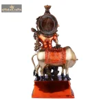 Brass Cow Krishna Idol in, House warming gift 3 4 12 eMetalCrafts