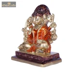 Bhavya Panchmukhi Hanuman Brass Idol 4 4 27 eMetalCrafts