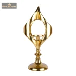 Aluminium Luxurious Golden Tea Light Candle Stand 4 4 30 eMetalCrafts